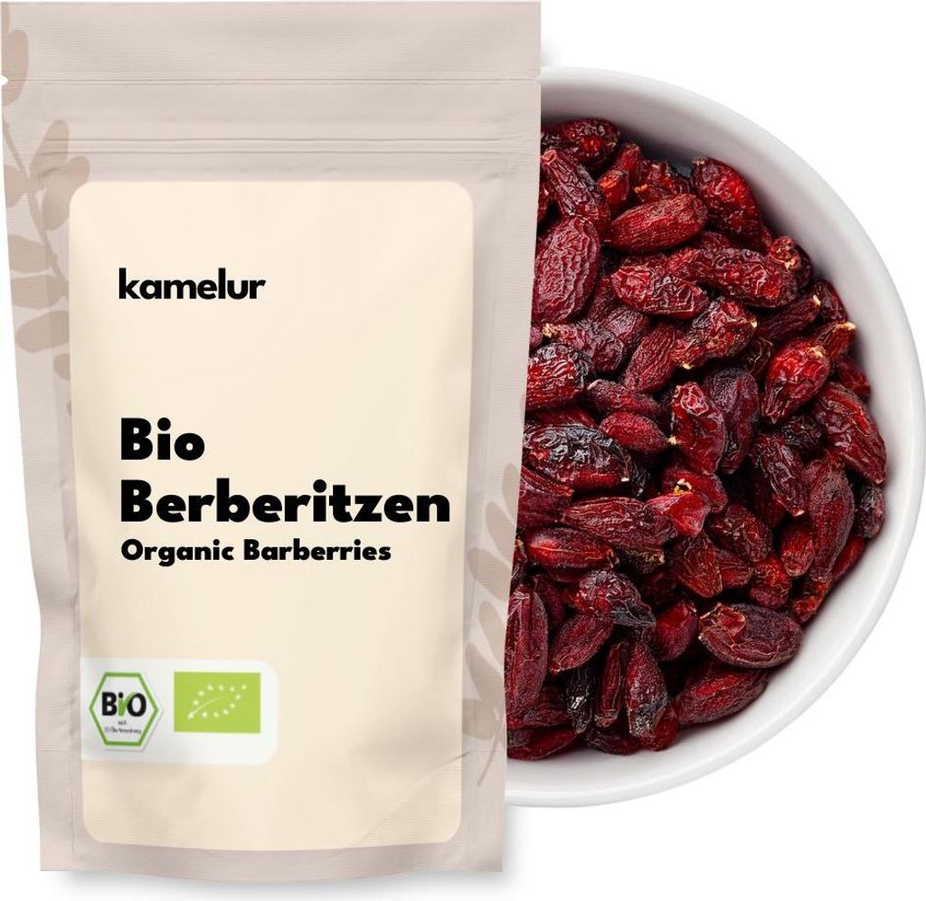 Kamelur 1kg BIO Berberitzen getrocknet in Rohkost-Qualität Produktbild 