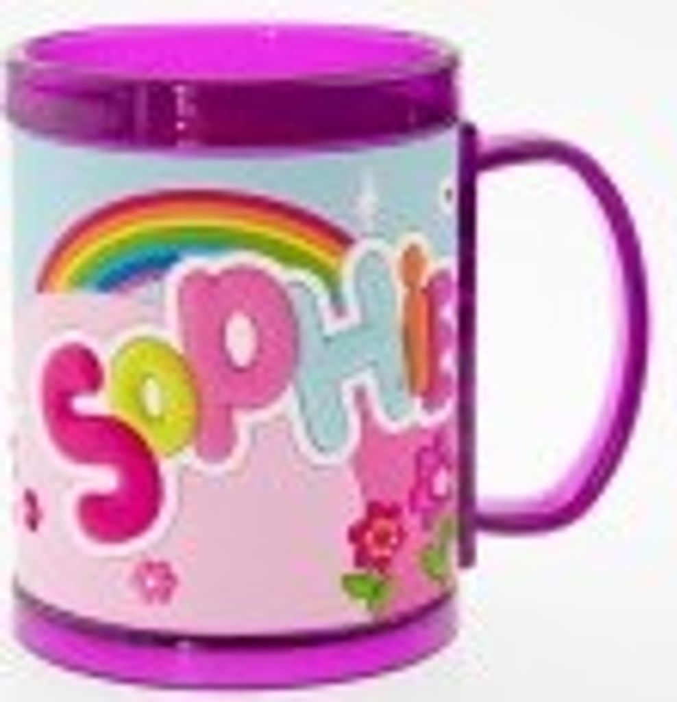 John Hinde Namensbecher für Kinder Name Sophie Produktbild 