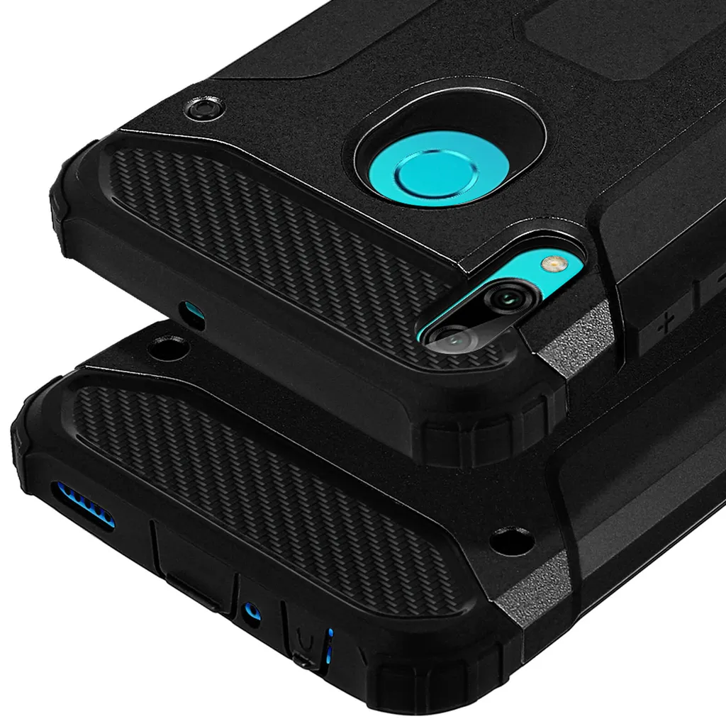 Vauki Cover con 2 Pezzi Vetro Teperato per Huawei P30 Lite/Nova 4e