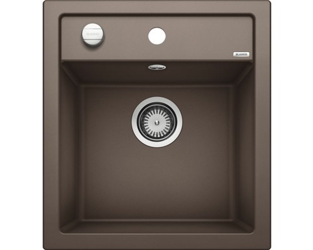 BLANCO Dalago 45, Braun, 1 Becken, 395 x 350 mm, 19 cm, 465 Produktbild 