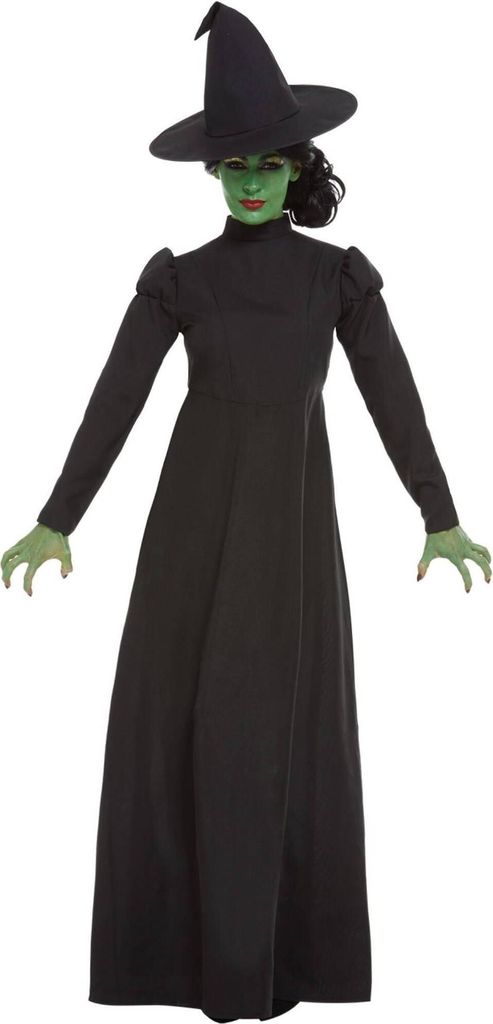 Smiffys - "Wicked Witch" Kostüm - Damen SM1312 (L) (Schwarz)