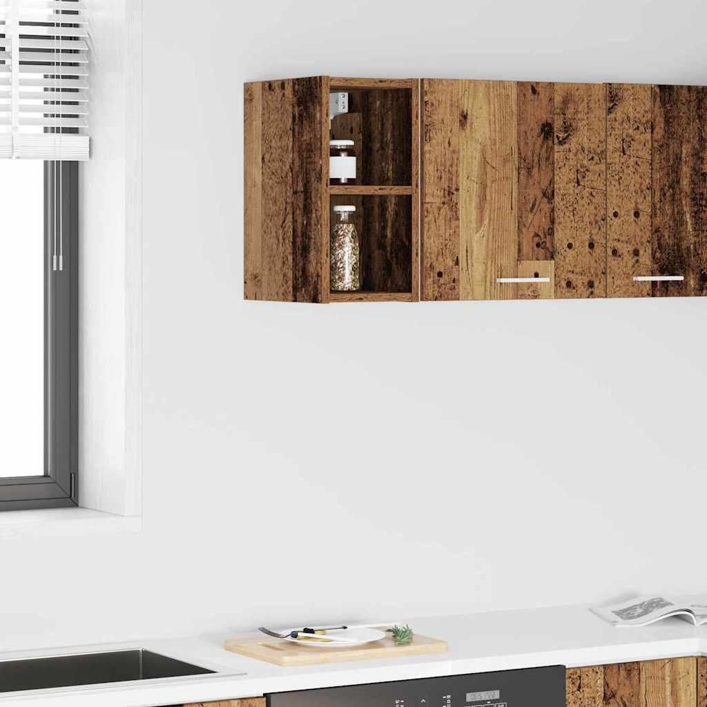 "Schlussverkauf" Hängeschrank Küche - moderne Küchenschrank - 1 pc - Altholz 20x29,5x40 cm Holzwerkstoff C10206