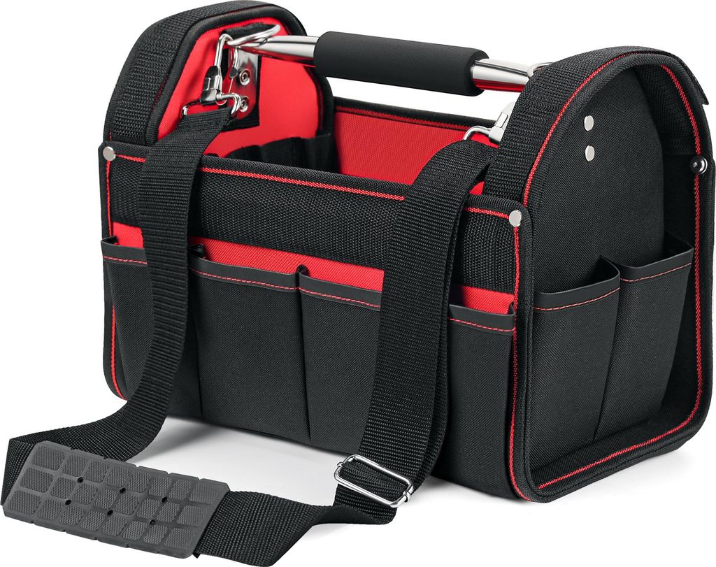 Wiltec Sac à outils XL – 44 x 22 x 25 cm – en PE – avec Image du produit 