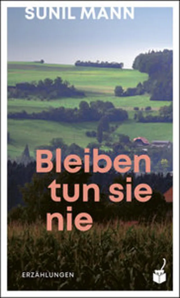 Affiche Bleiben tun sie nie - Décoration murale typographique noire