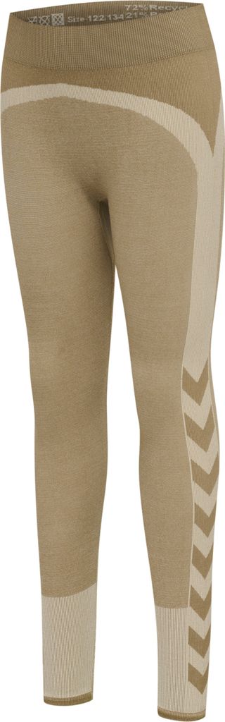 hummel hmlSPIN Seamless Leggings Mädchen simply taupe 140/152