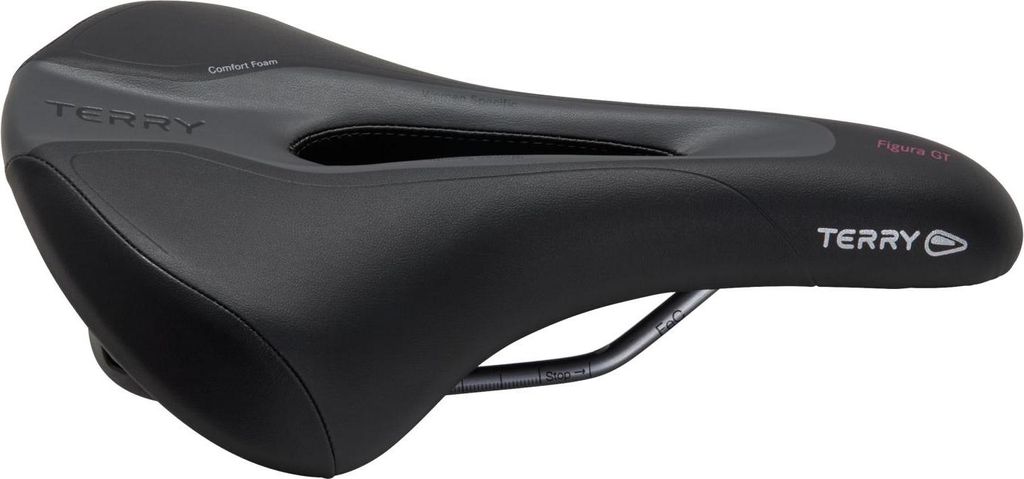 Terry Damen Fahrradsattel Figura GT, Schwarz