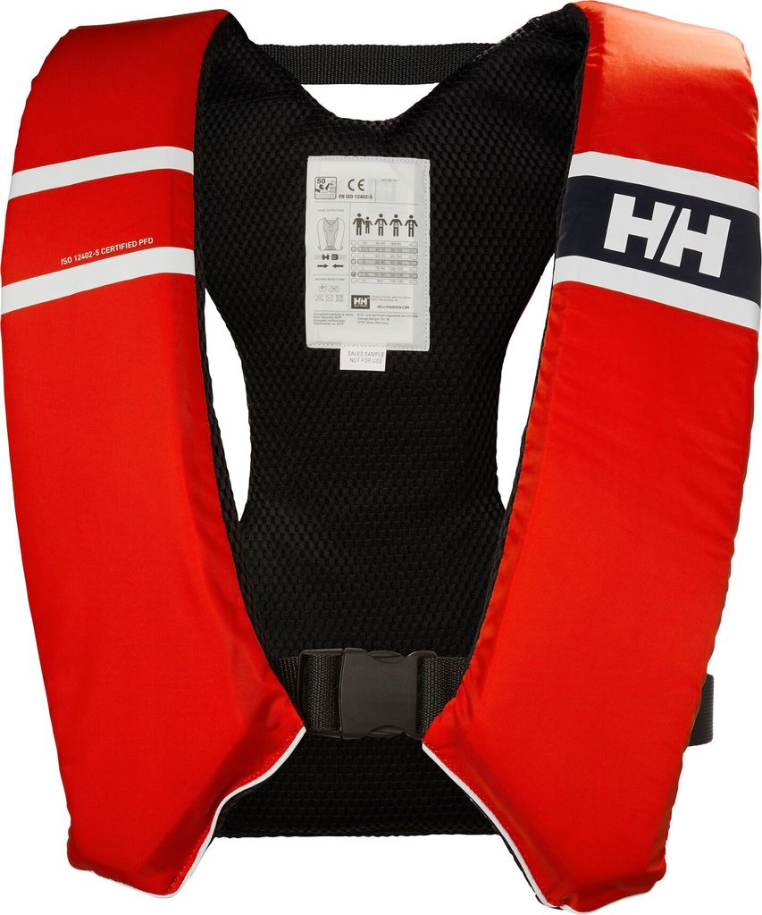 Helly Hansen Comfort Compact 50N, Rot, Polyamid, M, Coastal sailing, Dinghy sailing, Segeln an der Küste, 50 N, Erwachsener
