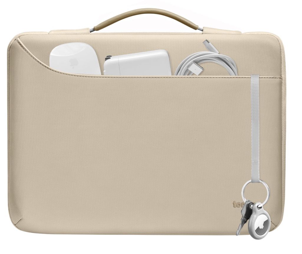 TomToc Defender-A22 Laptop-Aktentasche für Laptop 14 Zoll Khaki