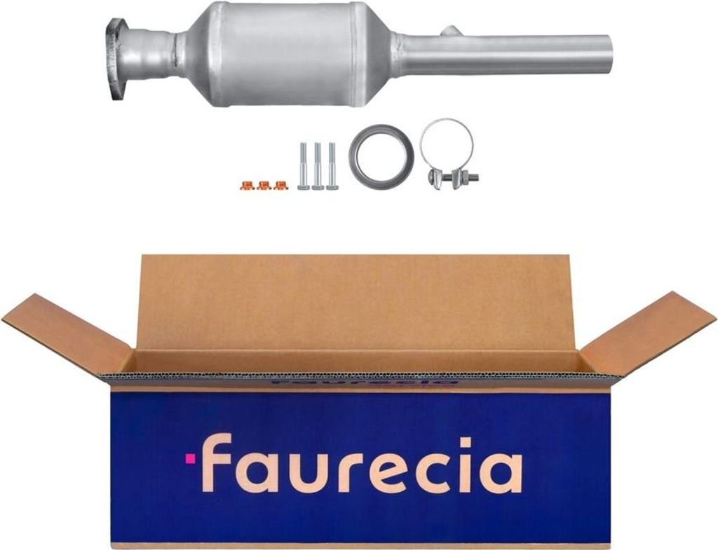 Katalysator Euro 4 mit Anbauteilen FAURECIA passend für u.a. SEAT LEON