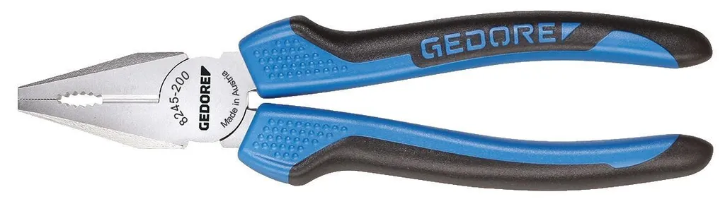 GEDORE 8245-180 JC Pinza combinata modello Euro 180 mm manico a 2 componenti, 6733150