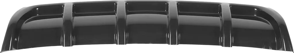 Aileron de Requin Universel Noir Brillant - Insert Arrière Multi-Fins