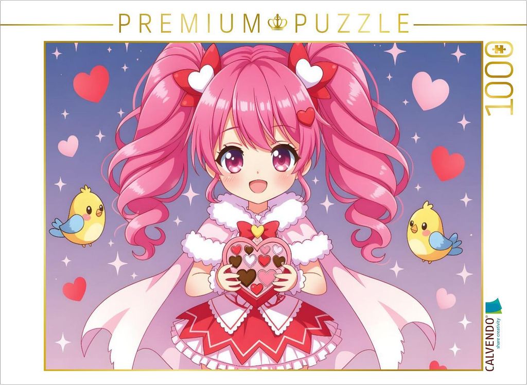 CALVENDO Puzzle Valentinstag | 1000 Teile Lege-Größe 64x48cm Foto-Puzzle für glückliche Stunden