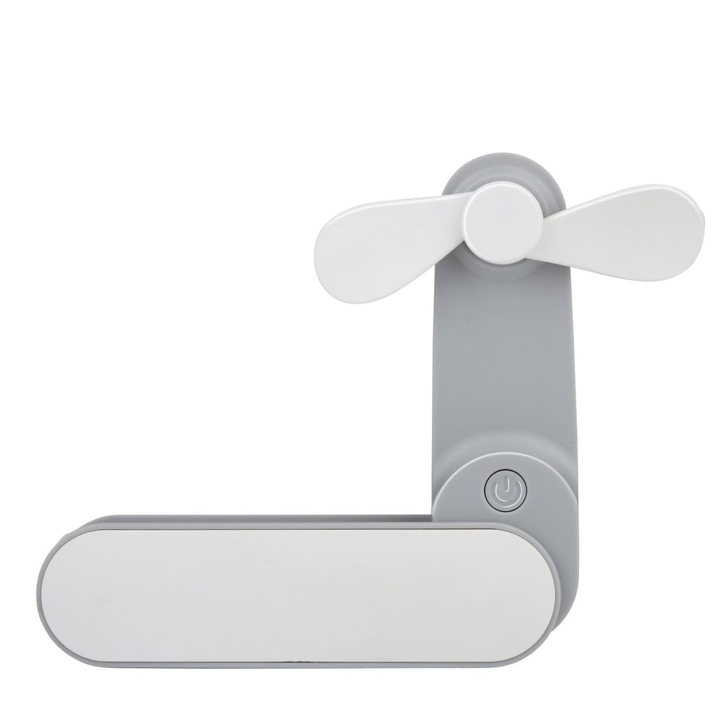 Tragbarer Akku Handventilator Faltbar Mini Ventilator mit 2 Stufen Aufladbarer Reiseventilator USB-C für Reisen, Büro & Outdoor