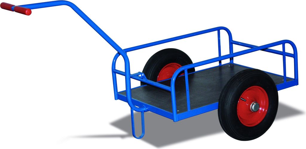 Variofit Handwagen ohne Bordwand, Ladefläche:790x435 mm Produktbild 
