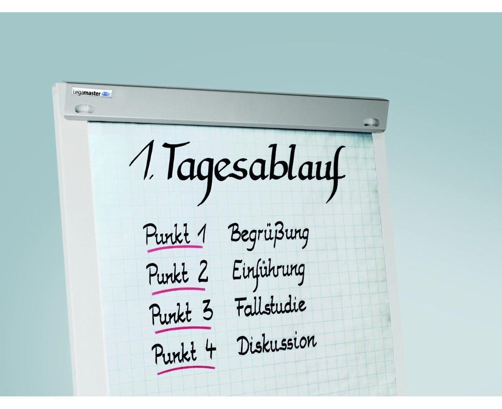 Legamaster Flipchart Papierblock raster 5St, Flipchart pad, Produktbild 