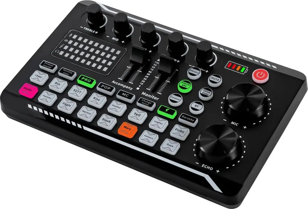 F998 Sound Card Mixer: Analisi Tecnica, DSP e Connettività OTG C
