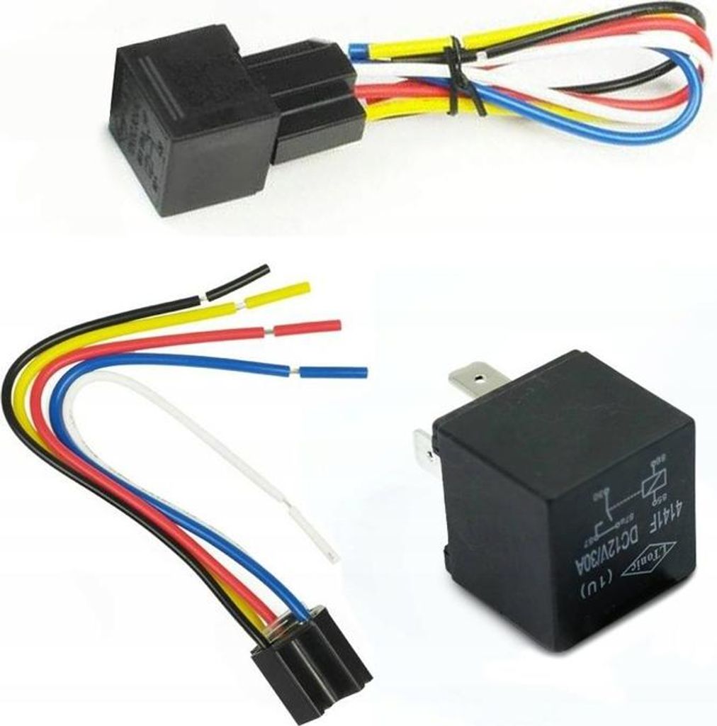 AMiO AUTOMOTIVE TRANSMITTER 5 PIN SOCKET 40A 12V Image du produit 