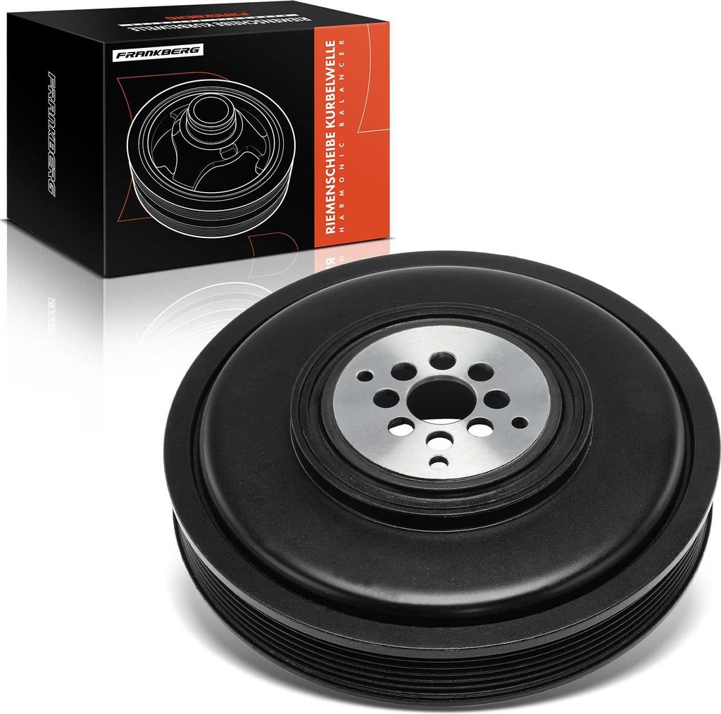 Frankberg 1x Riemenscheibe Kurbelwelle für VW Touareg Audi A4-A8 Q5 Q7 8E B7 Porsche 970