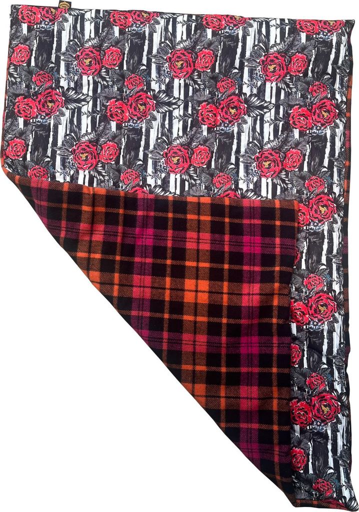 Fashion Dog Double-Face Hundedecke - 100 x 70 cm - Roses