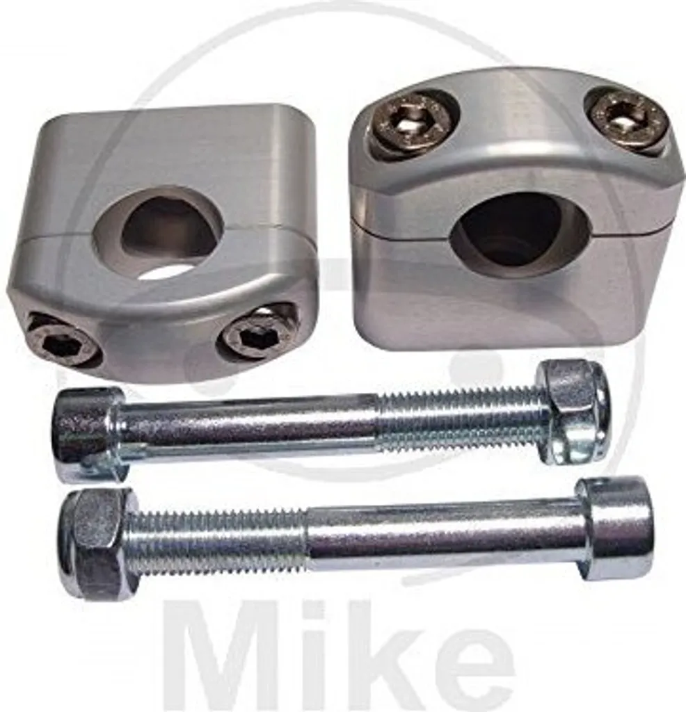 LSL Pitons de serrage GS500 argent : stoppez les vibrations du guidon