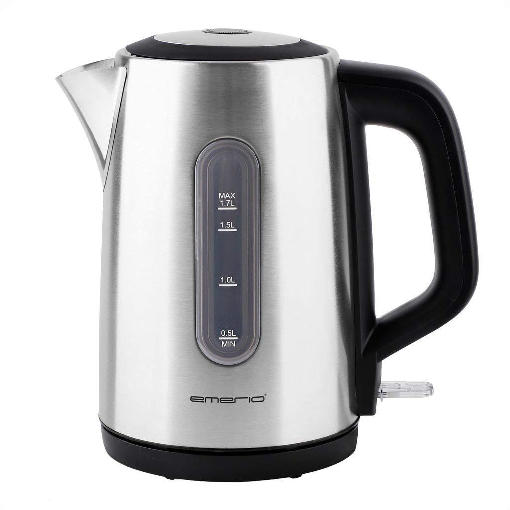 Emerio Wasserkocher 3000 W – 1,7 L – Wasserstandsanzeige – Produktbild 