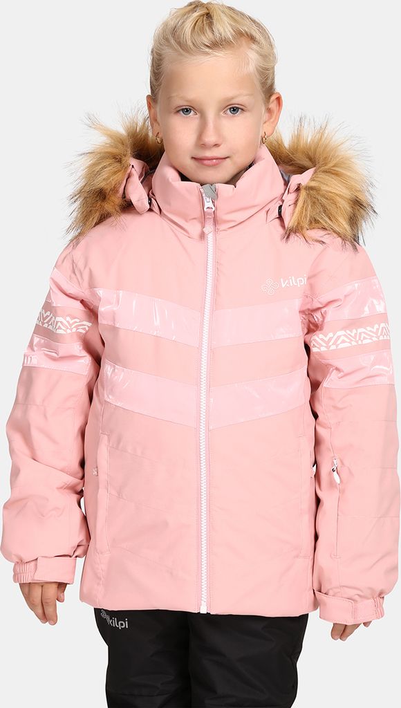 Mädchen-Skijacke Kilpi DALILA-JG, LIGHT PINK, Größe 152