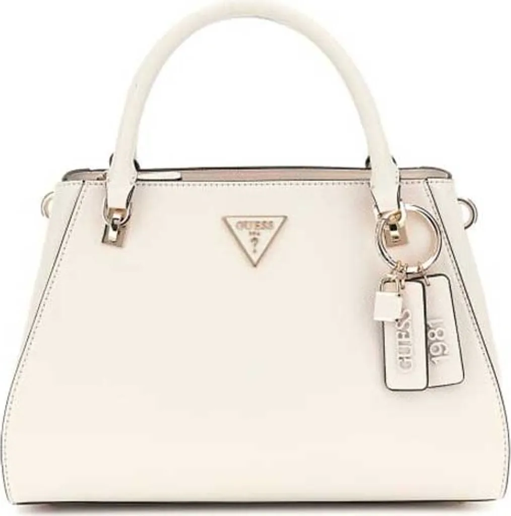 Sac Guess Bone Bandoulière - Finition Grainée et Détails Dorés de Luxe