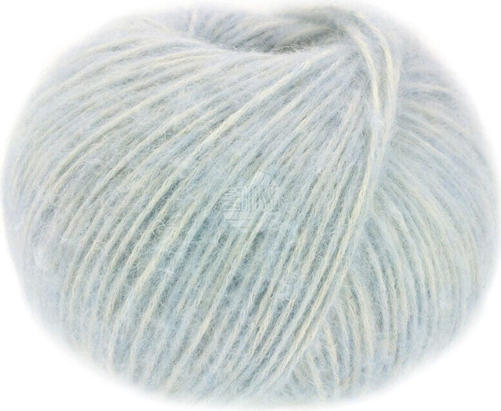 Lana Grossa - Natural Alpaca Pelo 0013 zartblau meliert