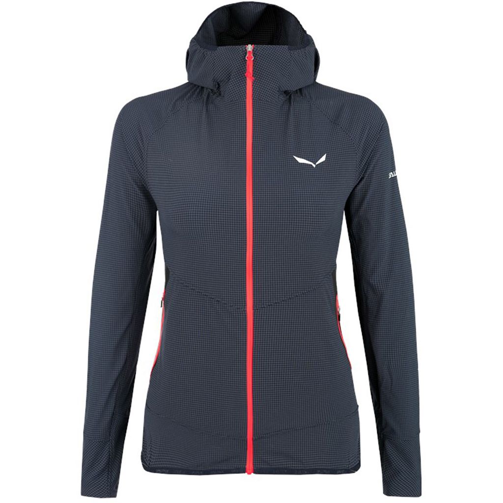 Salewa Softshelljacke Damen Sorapis Wasserabweisend, Farbe:Dunkelblau, Größe:36
