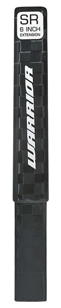 Warrior Konischer 6-zoll-endstopfen Senior-verlängerung Schwarz Schwarz One Size