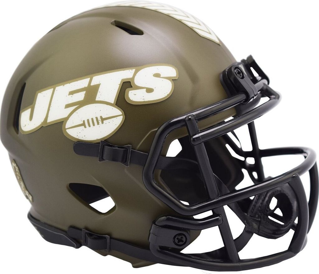 Riddell Speed Mini Football Helm SALUTE New York Jets