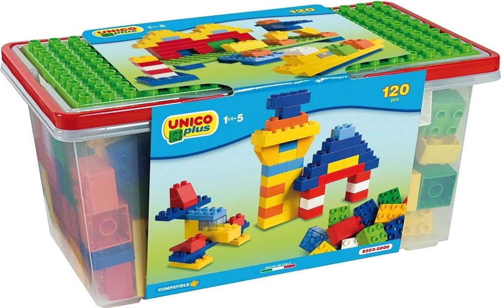 Blocchi Da Costruzione In Plastica Unici Box120-Pz.8502 Immagine del prodotto 