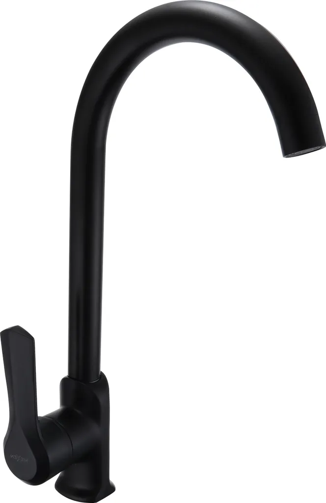 Robinet d'évier Sabre noir 72190-70 - Idéal pour rénovation de cuisine