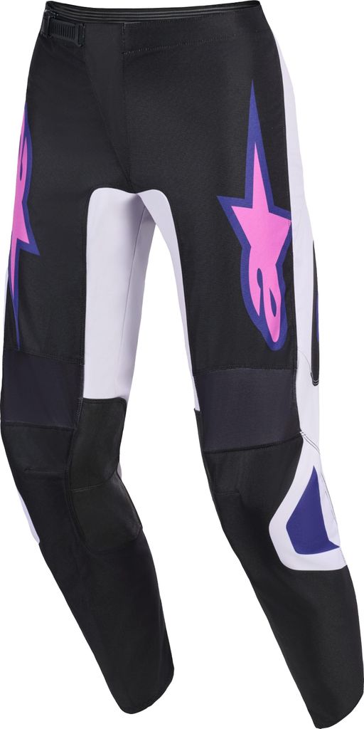 Alpinestars Fluid Grid Motocross Hose, schwarz/grau/lila, 36
