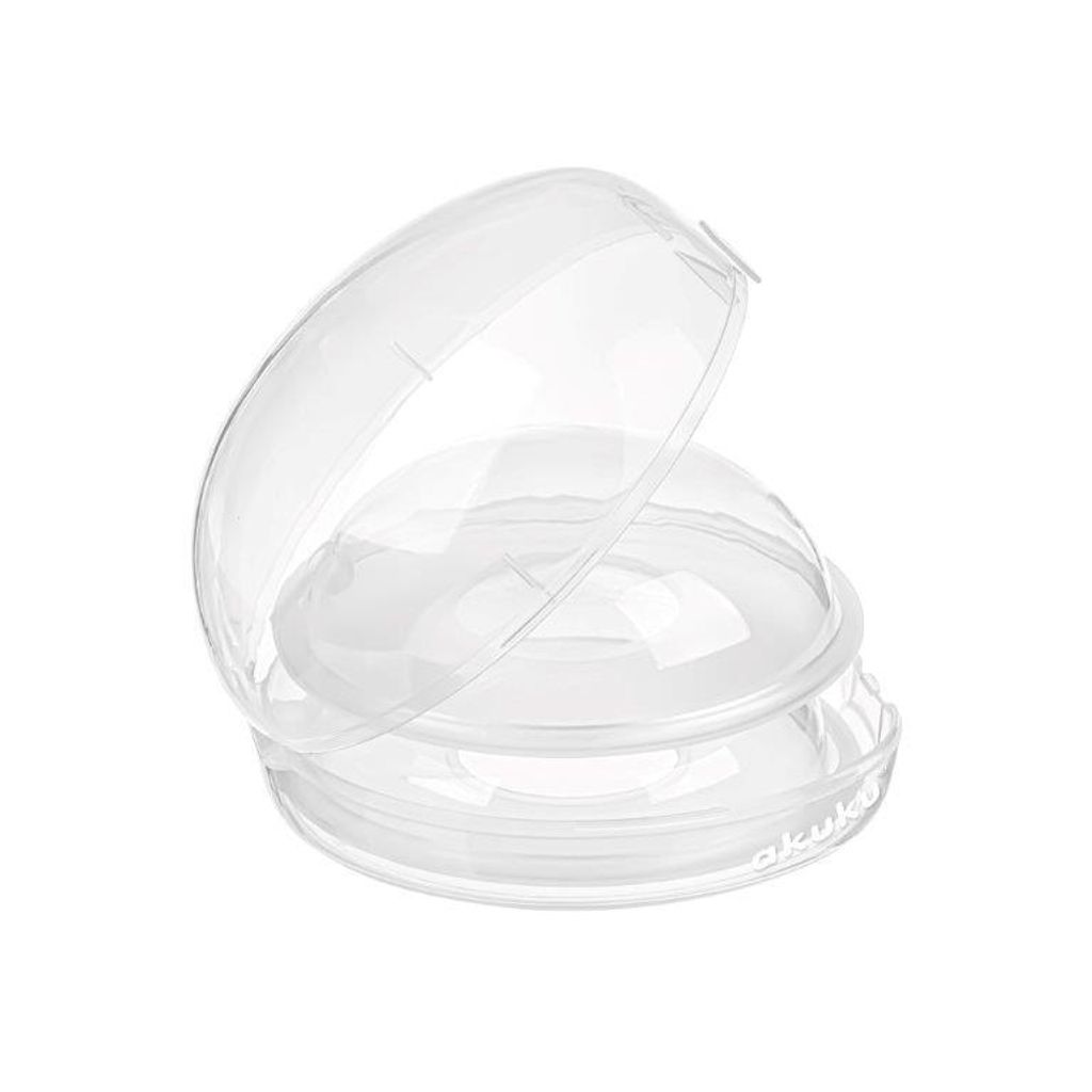 Akuku Stillhütchen 2er Set Silikon BPA frei für wunde Produktbild 