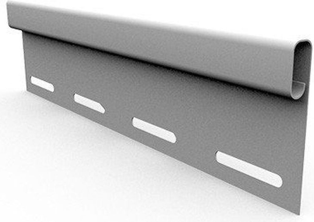 Fassadenpaneele Anthrazit RAL 7016 ab A-1,50m Kunststoffpaneele Abschluss Anthrazit V- Fensterleiste 1,83m
