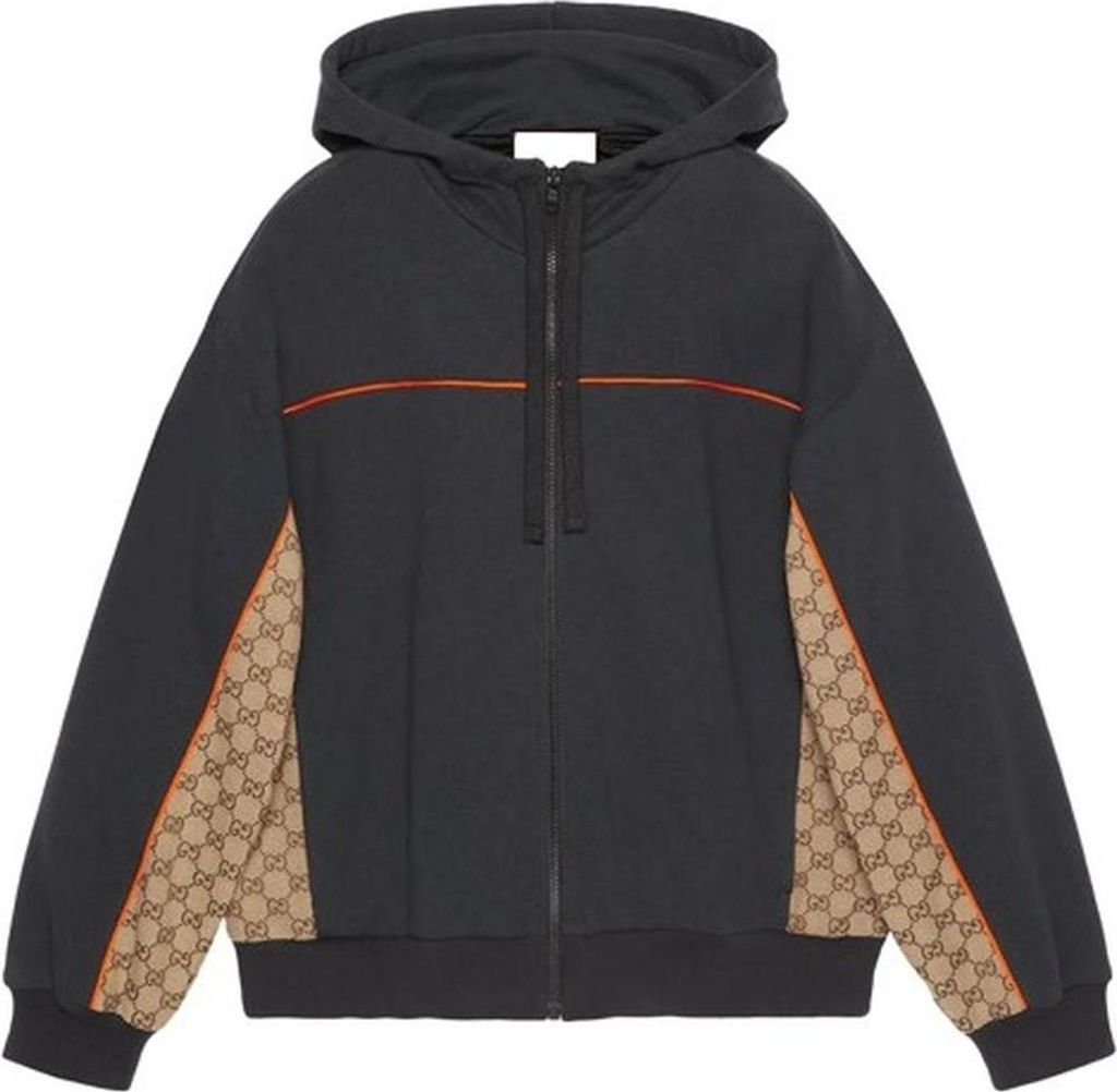 Gucci Herrenjacke Schwarz mit Reißverschluss Produktbild 