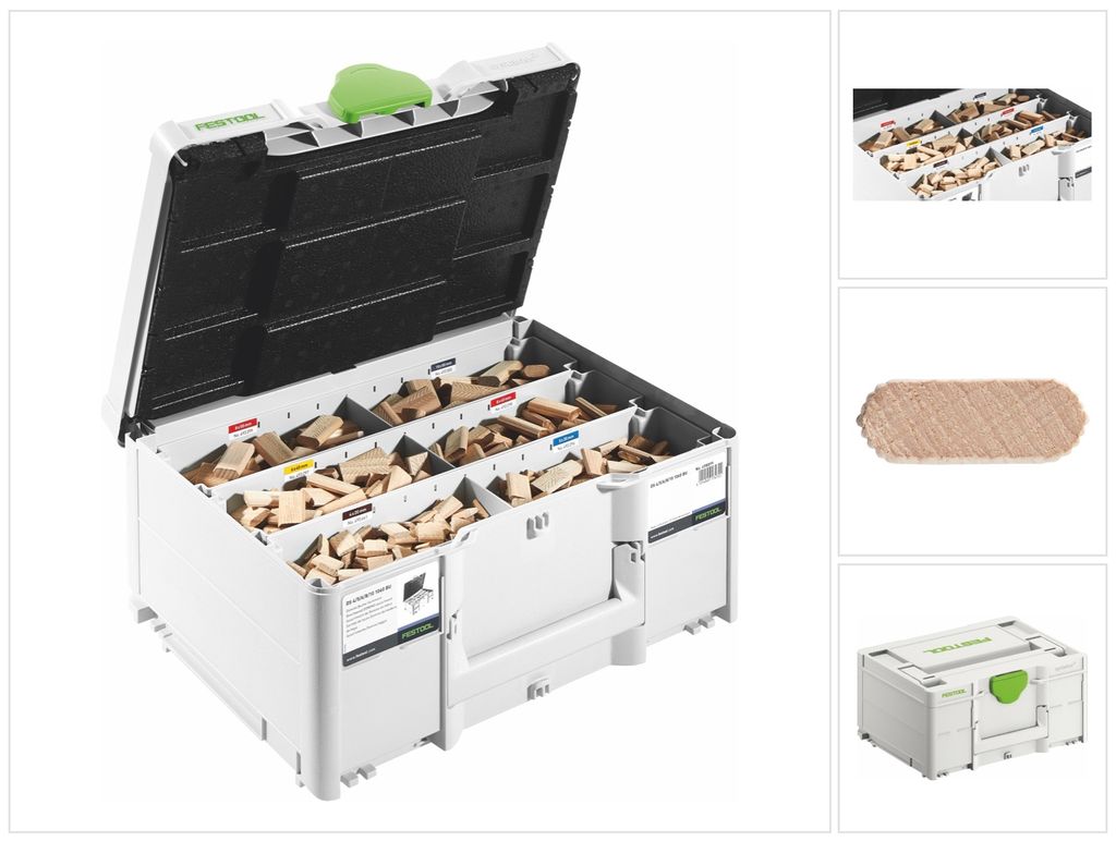 Festool DOMINO Dübel Buche Sortiment DS 4/5/6/8/10 1060 BU Produktbild 29