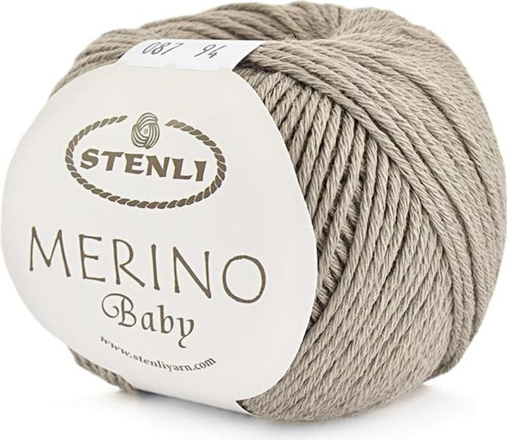Stenli Merino Baby Wolle 664 - Weich, Thermo, Ideal für Kinderbekleidung, 50g