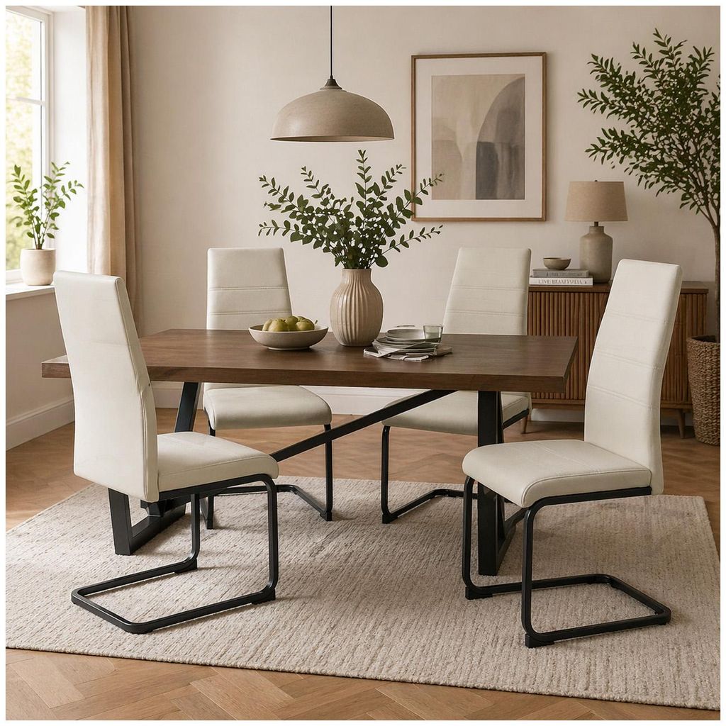 Schwingstuhl SallyP PolyurethanBeige Produktbild 