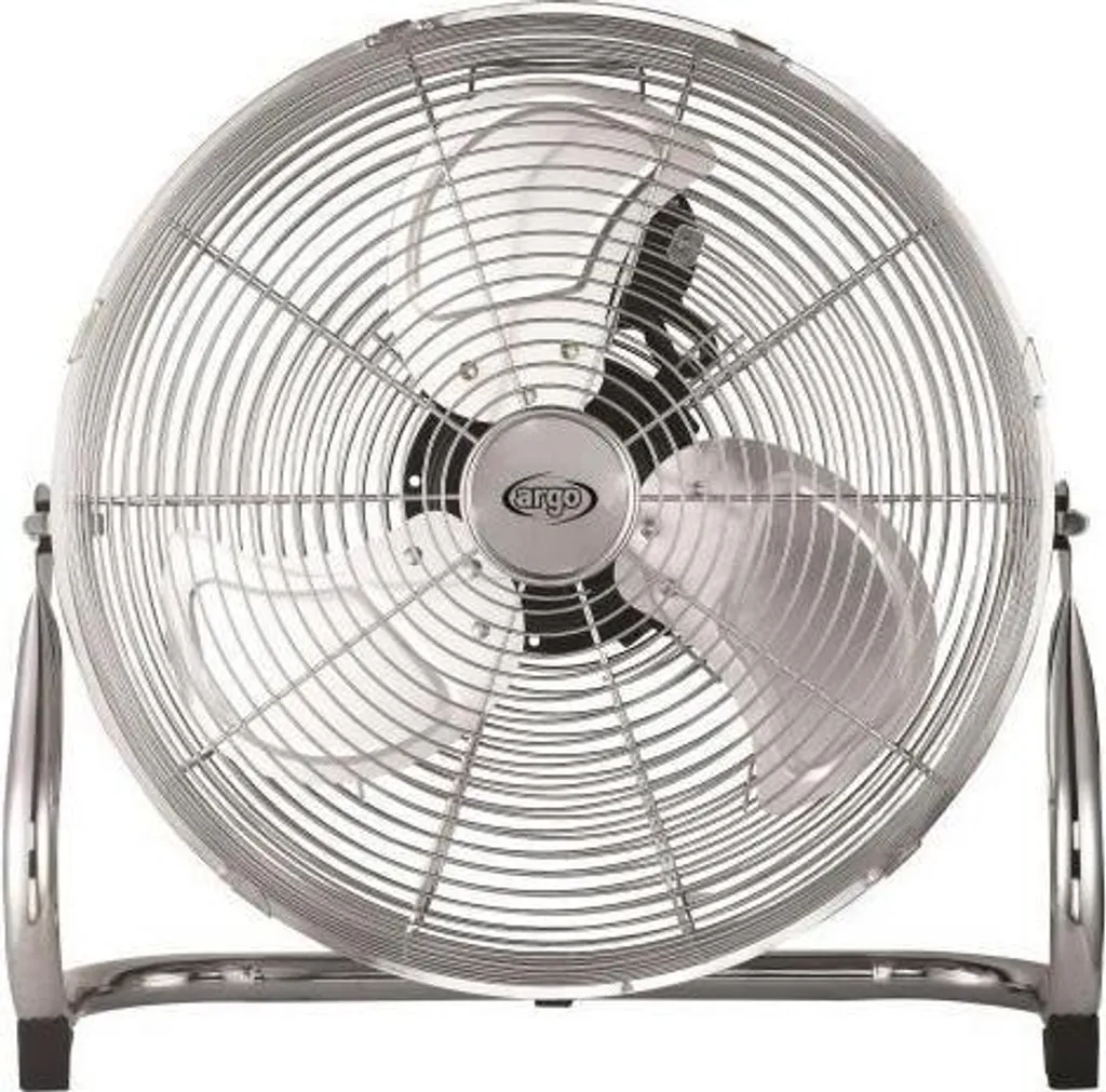 Brasseur d'air ARGO Speedy Inox - Ventilateur de sol puissant pour maison
