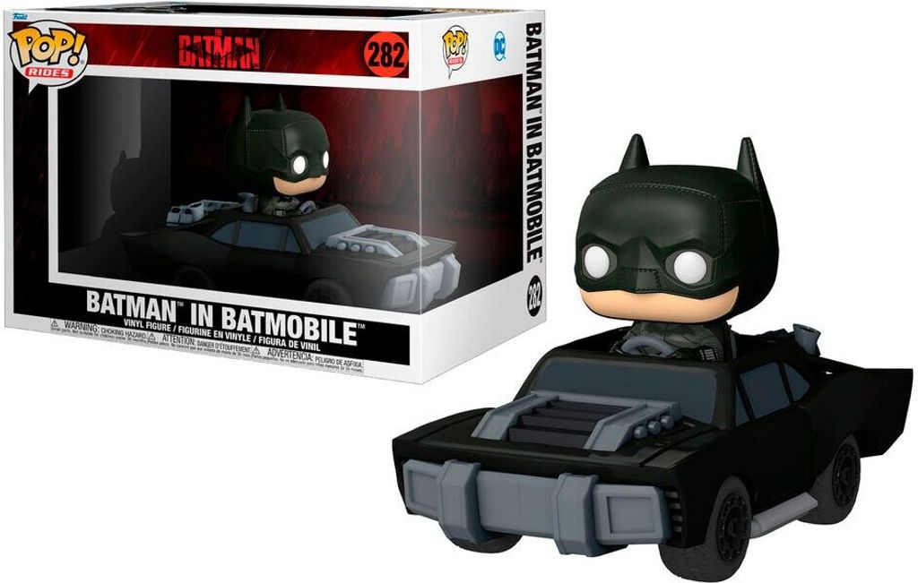 Figurina Funko POP! DC Batman in Batmobile 282 Immagine del prodotto 