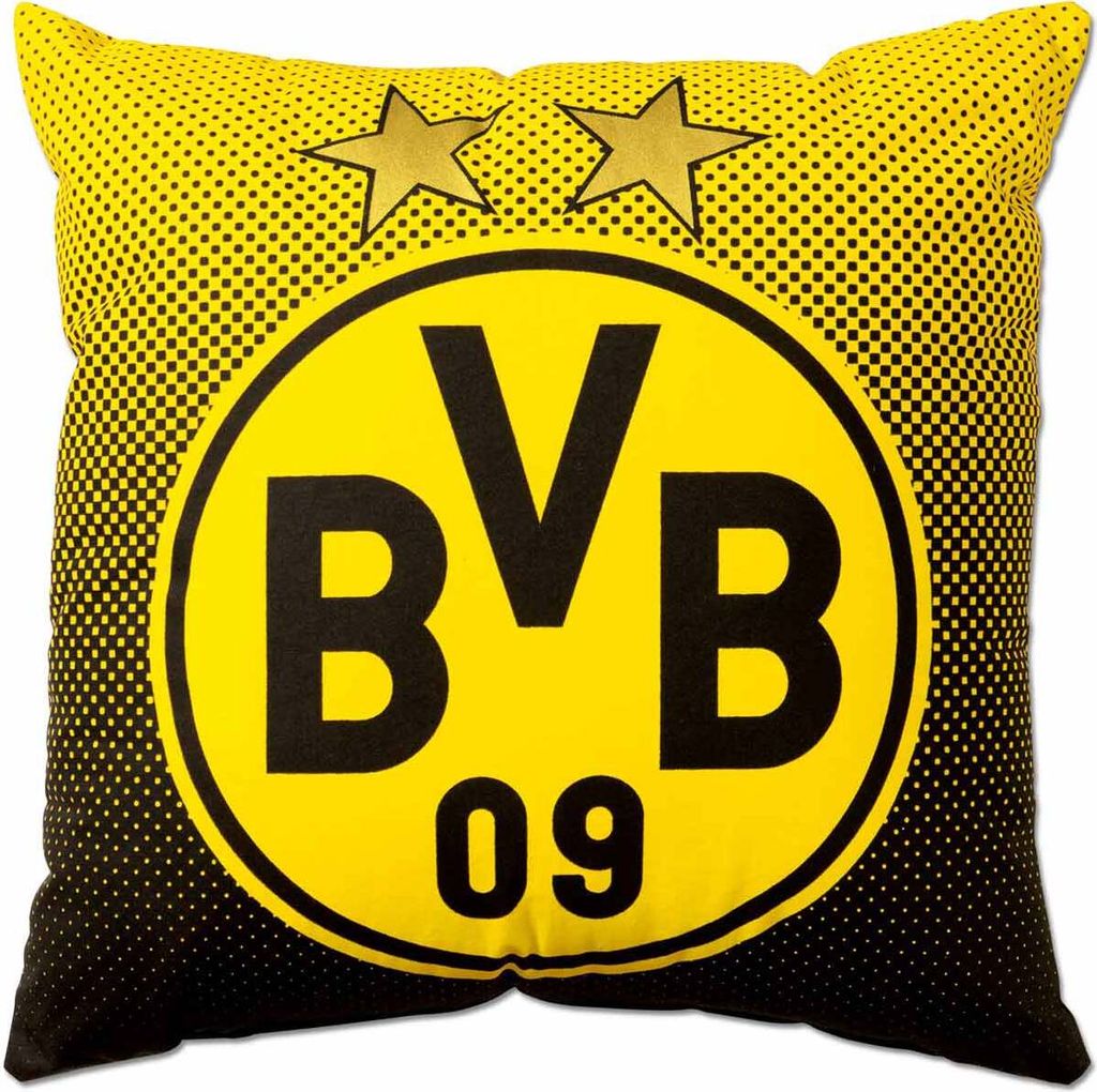 BVB-Kissen mit Logo Borussia Dortmund
