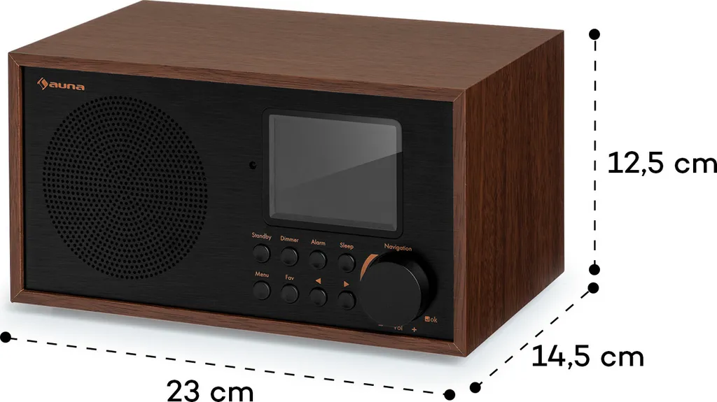 Radio Numérique DAB+ sans Interférences - Bluetooth et Batterie Incluse - 9