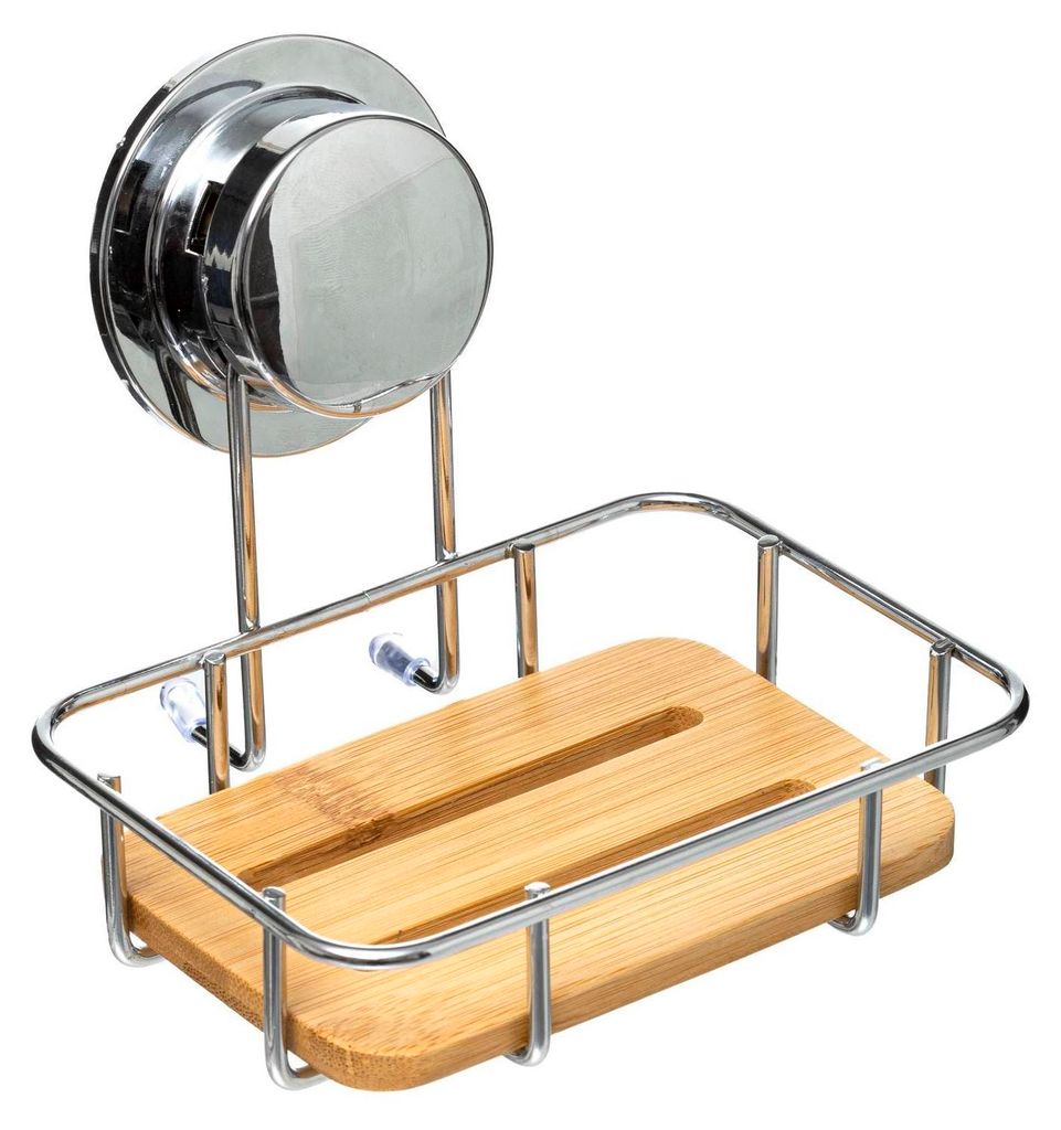 Seifenschale mit Saugnapf VENTERRA, Bambus Produktbild 