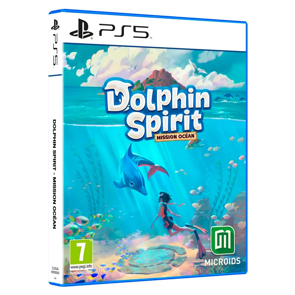 Dolphin Spirit Mission Océan PS5 - Jeu Éducatif pour Apprendre l'Écologie