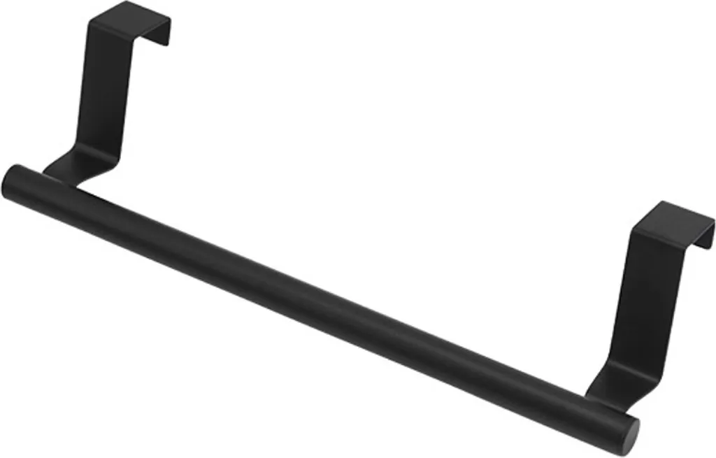 Barra Portasciugamani Cucina 23cm Acciaio | No Trapano Salvaspazio