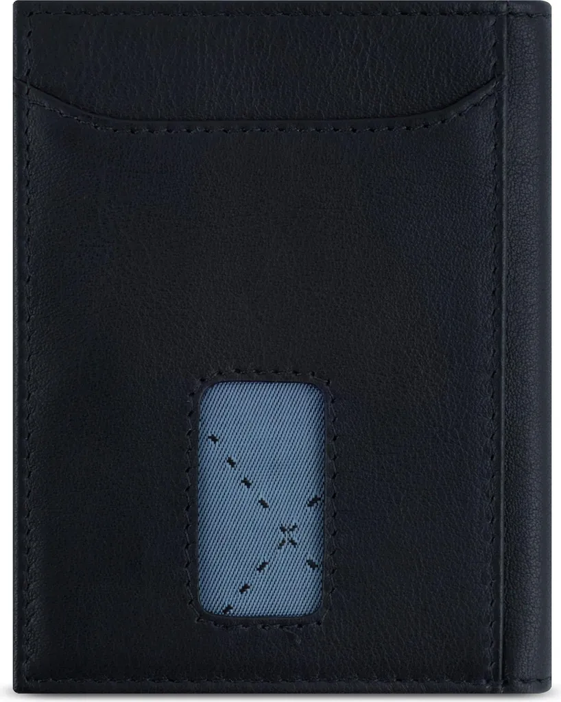 Mini portefeuille bugatti noir idéal pour vos cartes de crédit et sorties
