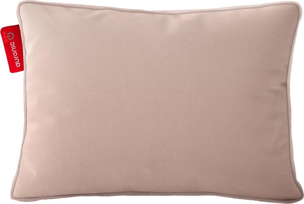 Auronic Wärmekissen - Velvet - 45x60 - Kabellos - Aufladbar - Elektrisches Kissen - Infrarot - Puderrosa