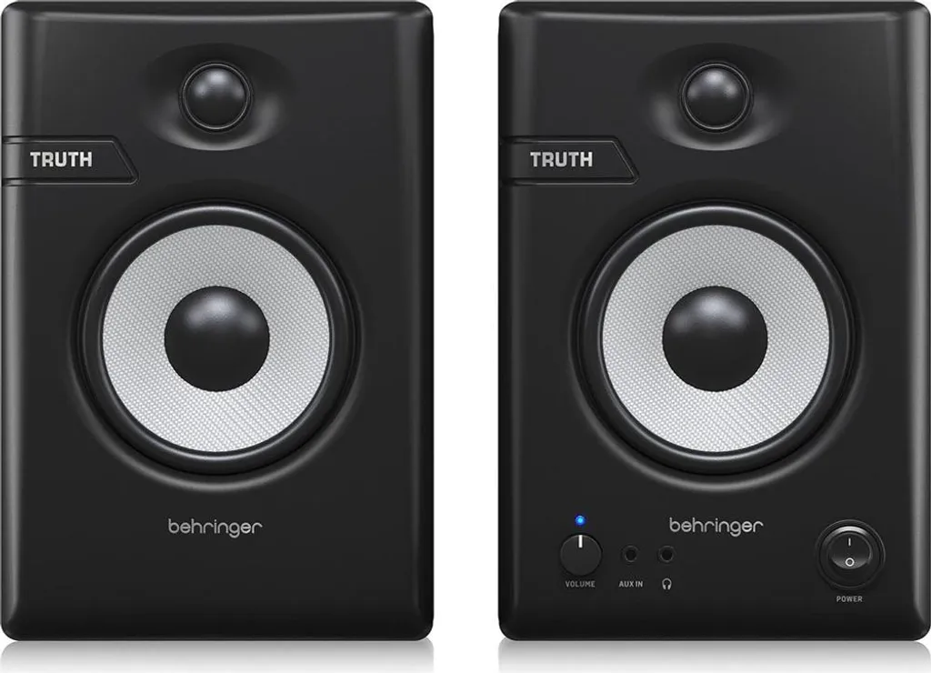 Moniteurs de studio Bluetooth Behringer Truth 4.5 BT Noirs Actifs 32 W